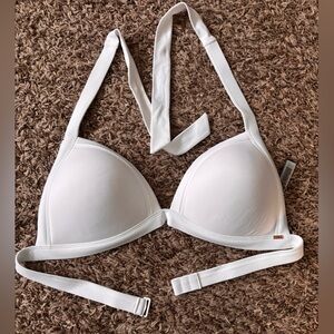 White bikini top